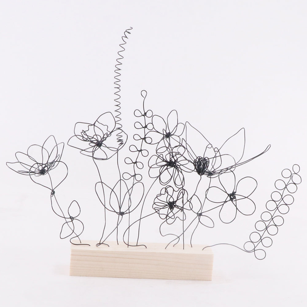 BoFUN DIY Wire Flower Craft Kit for Adults- Create Metal Floral Bouquets