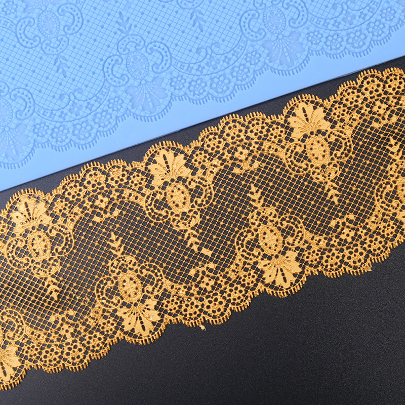 Baking Fondant Cake Mold Silicone Lace Mat