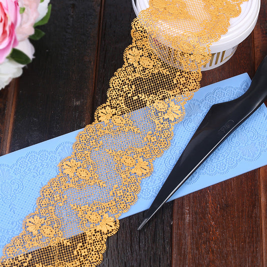 Baking Fondant Cake Mold Silicone Lace Mat