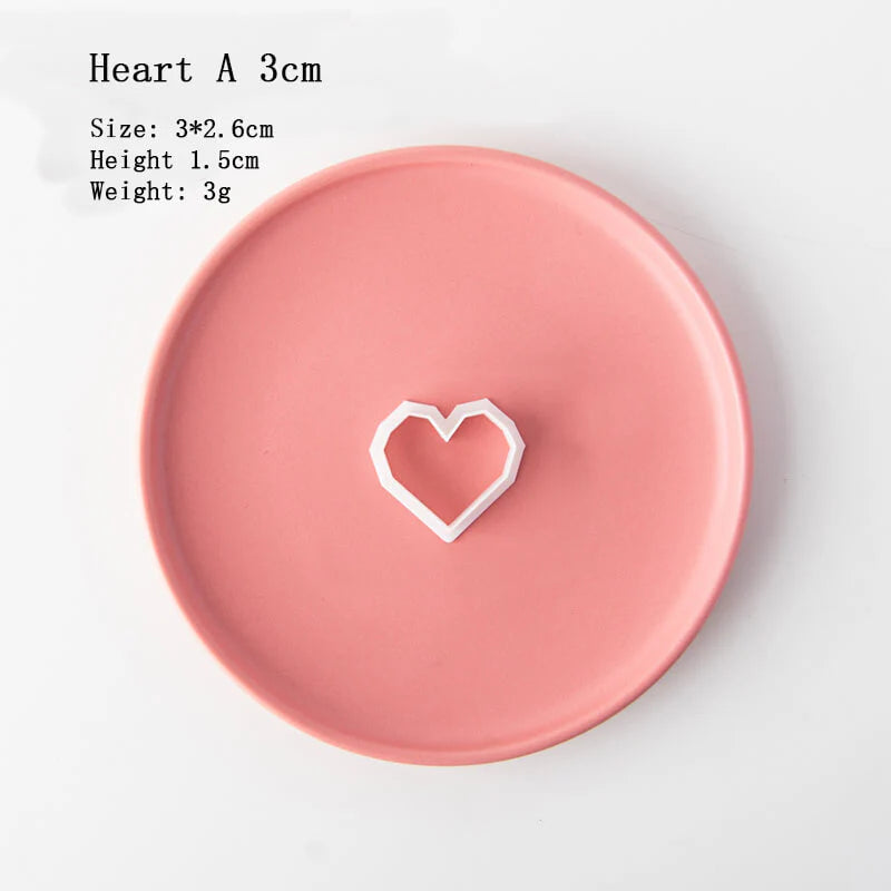 Heart Cookie Cutter Mold Biscuit Cutter