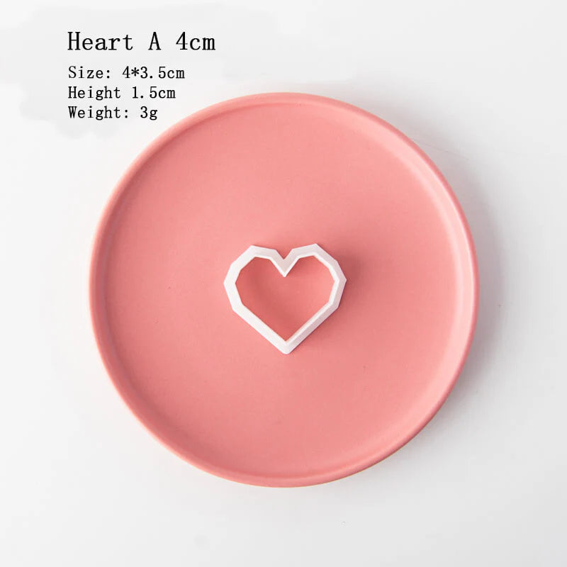 Heart Cookie Cutter Mold Biscuit Cutter