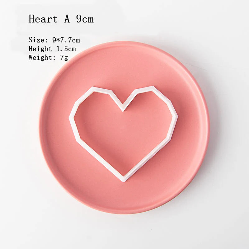 Heart Cookie Cutter Mold Biscuit Cutter
