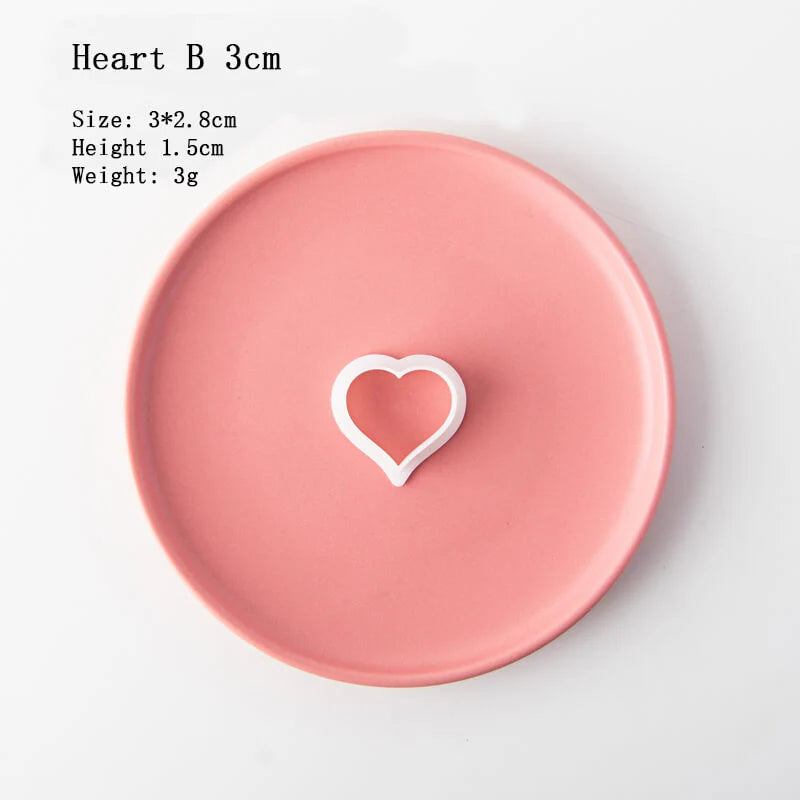 Heart Cookie Cutter Mold Biscuit Cutter