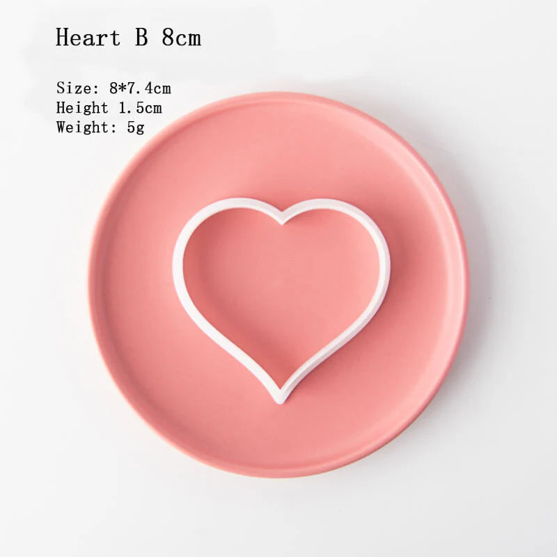 Heart Cookie Cutter Mold Biscuit Cutter
