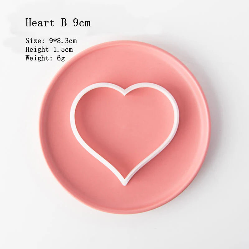 Heart Cookie Cutter Mold Biscuit Cutter