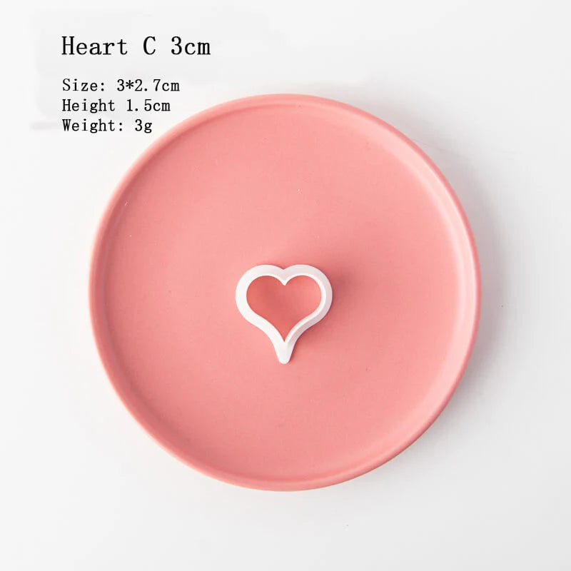 Heart Cookie Cutter Mold Biscuit Cutter