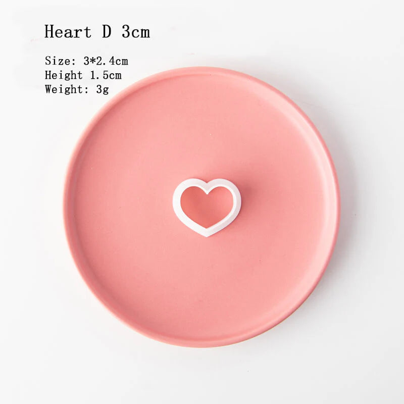 Heart Cookie Cutter Mold Biscuit Cutter