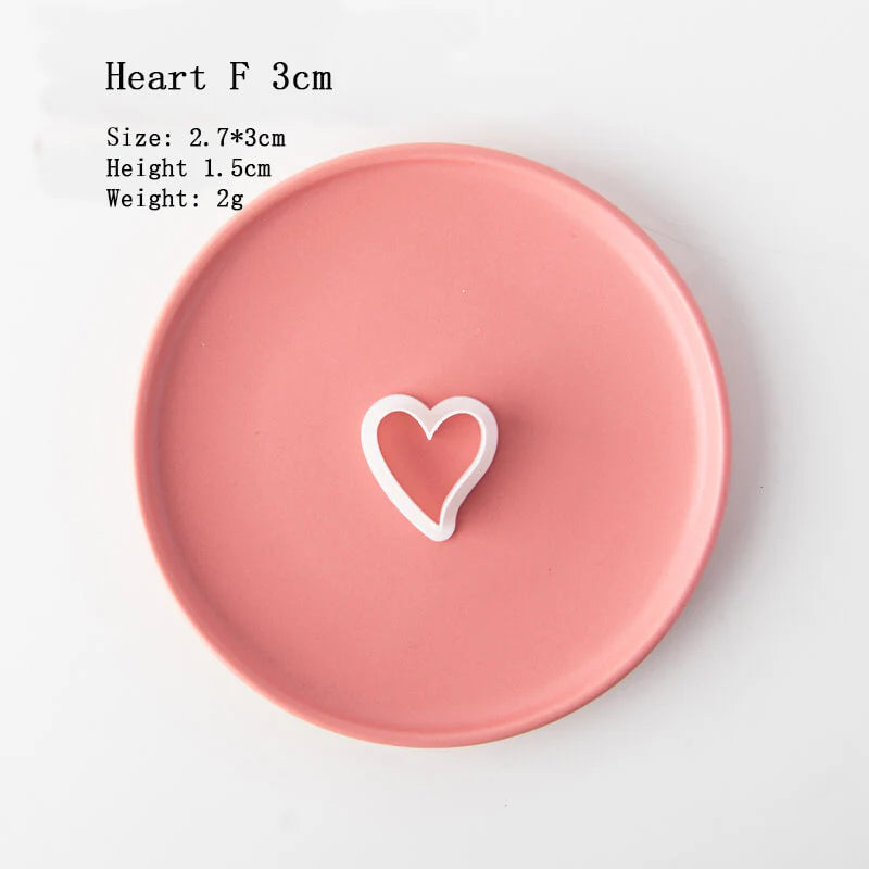 Heart Cookie Cutter Mold Biscuit Cutter
