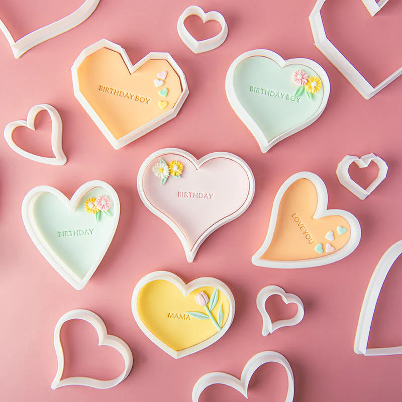 Heart Cookie Cutter Mold Biscuit Cutter