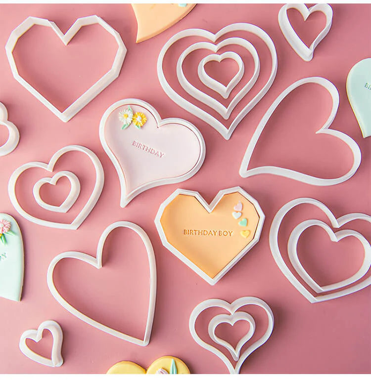 Heart Cookie Cutter Mold Biscuit Cutter