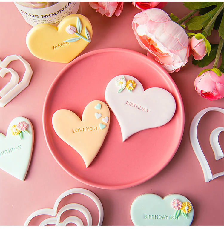 Heart Cookie Cutter Mold Biscuit Cutter