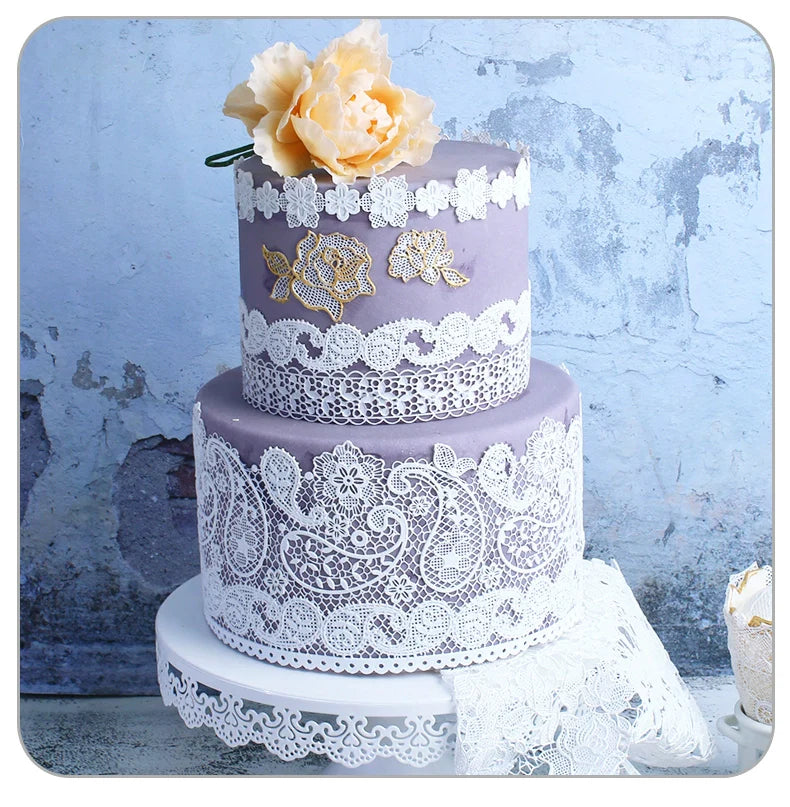 Silicone Lace Mat Fondant Mold Pattern Pad