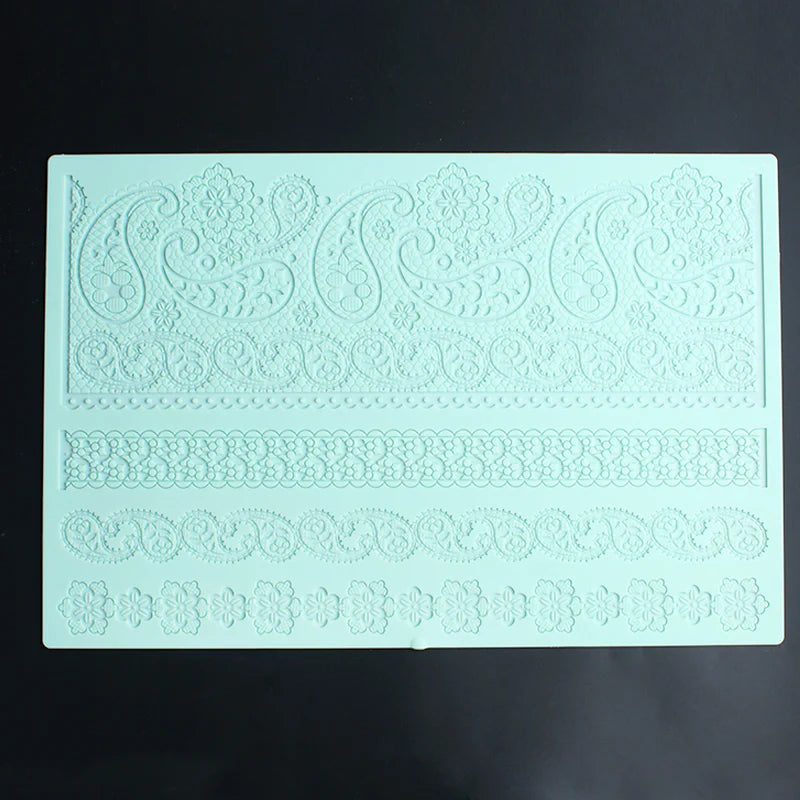 Silicone Lace Mat Fondant Mold Pattern Pad
