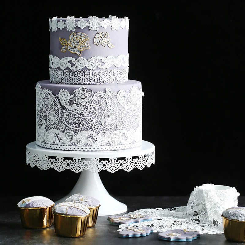 Silicone Lace Mat Fondant Mold Pattern Pad