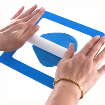 Clay Rolling Frame Set- 8 Thickness Fondant Roller Depth Guide