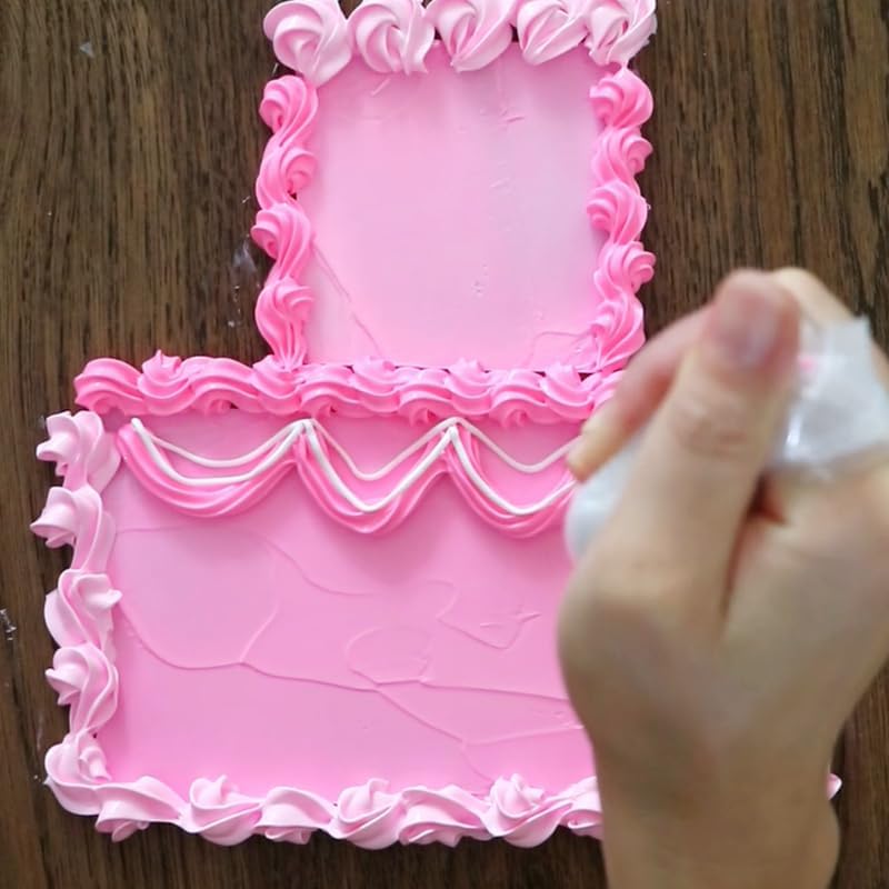 BoFUN Whipped Cream Glue Clay - DIY Making Art Craft Kit with Piping Tip